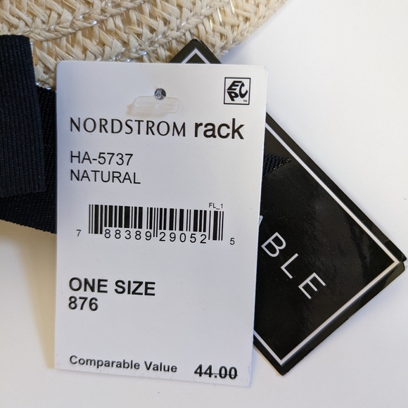 Magid UPF 50+ Protection Garden Sun Hat Cream Black NWT - Picture 4 of 4